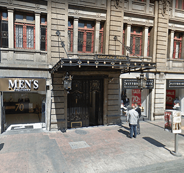 Fachada del edificio Paris